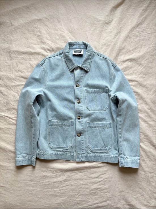 Nanushka Other - Nanushka Light Blue Denim Chore Jacket Size S